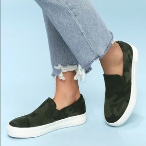 Steve Madden Camo Sneakers